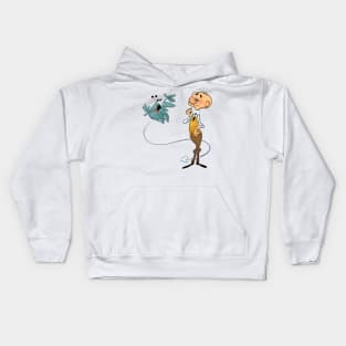 Astro-Nut and Oscar Milde Kids Hoodie